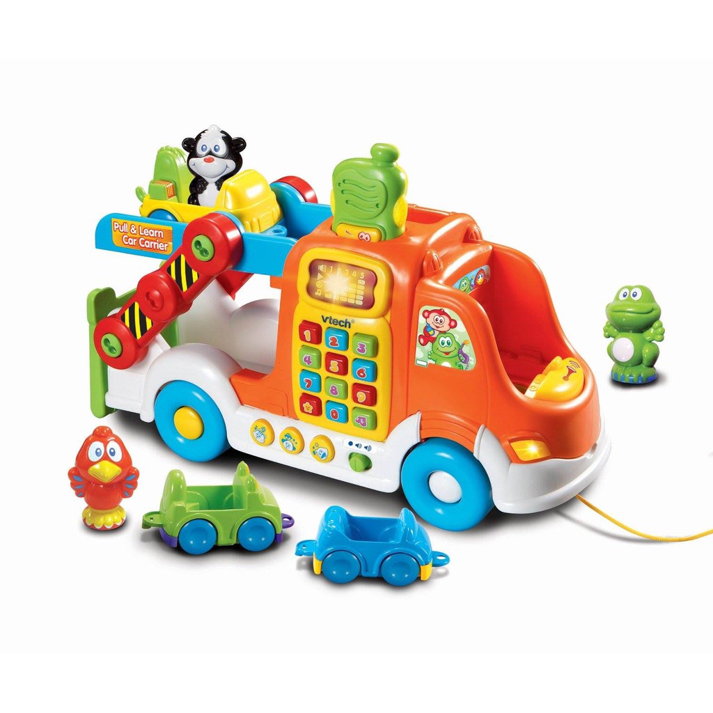 Xe tải đồ chơi chở ô tô con vtech