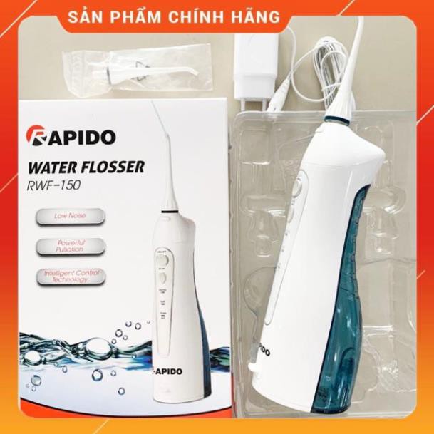 Máy Tăm Nước Cầm Tay Rapido MWF150 chính hãng sản phẩm cần thiết cho những bạn niềng răng