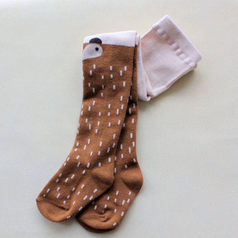 ❤XZQ-Cute Baby Kids Girls Cotton Fox Tights Socks Stockings Pants Hosiery Pantyhose