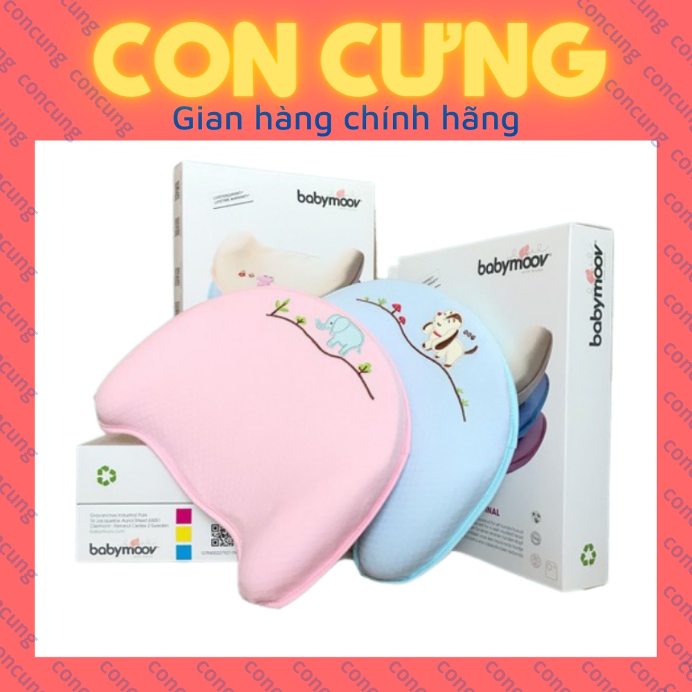 Gối Cao Su Non Chống Bẹp Đầu ✔ Chống Móp Méo Đầu ✔ Chống Vẹo Cột Sống Cho Bé
