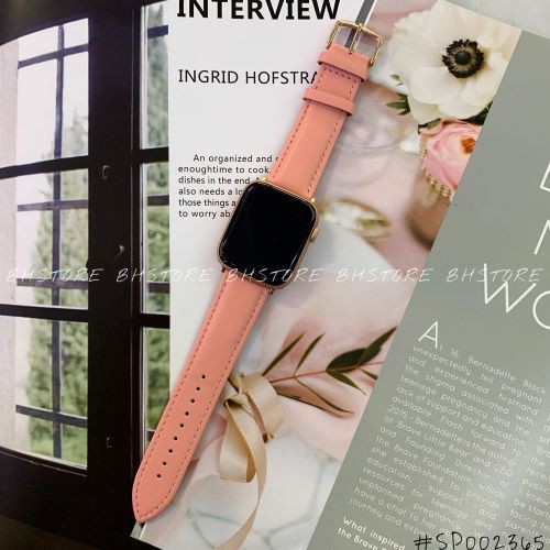 Dây da Apple Watch PASTEL [Nhiều màu] đủ size 38 40 42 44 [Series 1 2 3 4 5 6 SE]