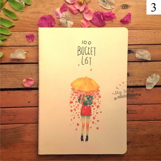 Vở kẻ ngang B5 100 Bucket Lists