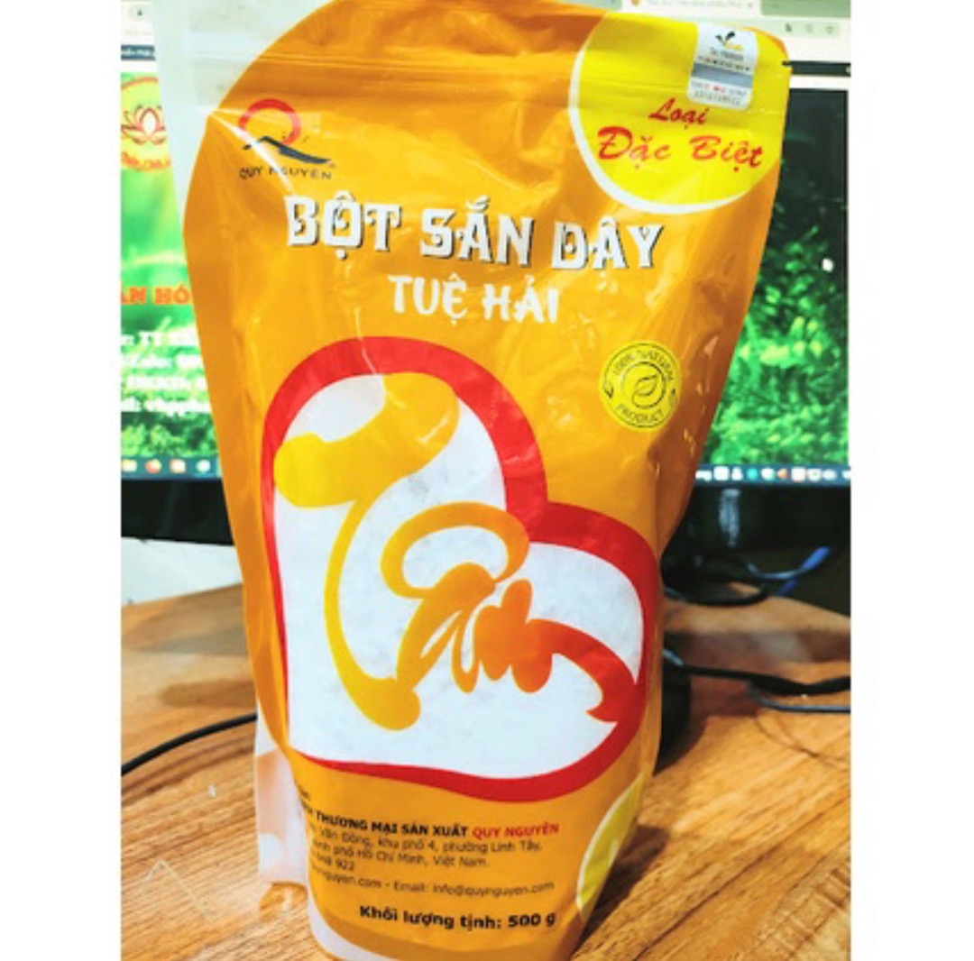Đặc Biệt] Bột Sắn Dây Tuệ Hải 500G | Shopee Việt Nam