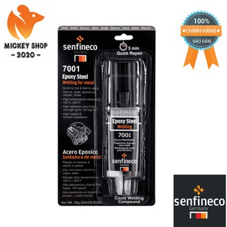 [ 100% GERMANY ] Keo dán kim loại 2 thành phần Epoxy Steel Senfineco 7001 - HÀNG CHÍNH HÃNG
