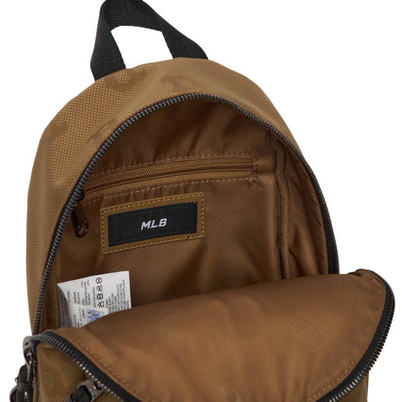 Balo mini MLB hoạ tiết monogram hàng Quảng Châu cao cấp phong cách Hàn Quốc - Hùng Nón Hiệu