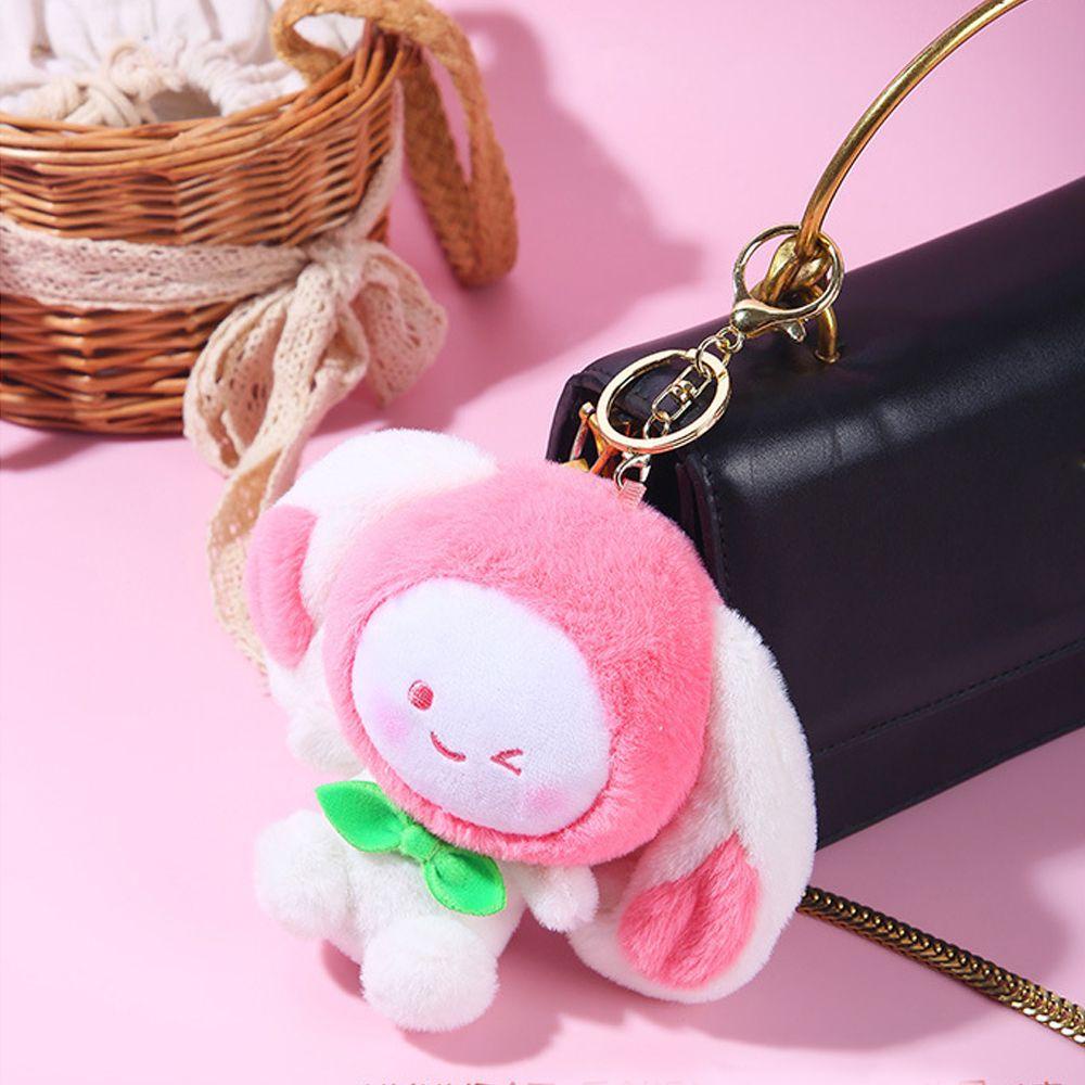 Móc Khóa Hình Thỏ Hoạt Hình Phong Cách Hàn Quốc Nhật Bản Dành Cho Trẻ Em
