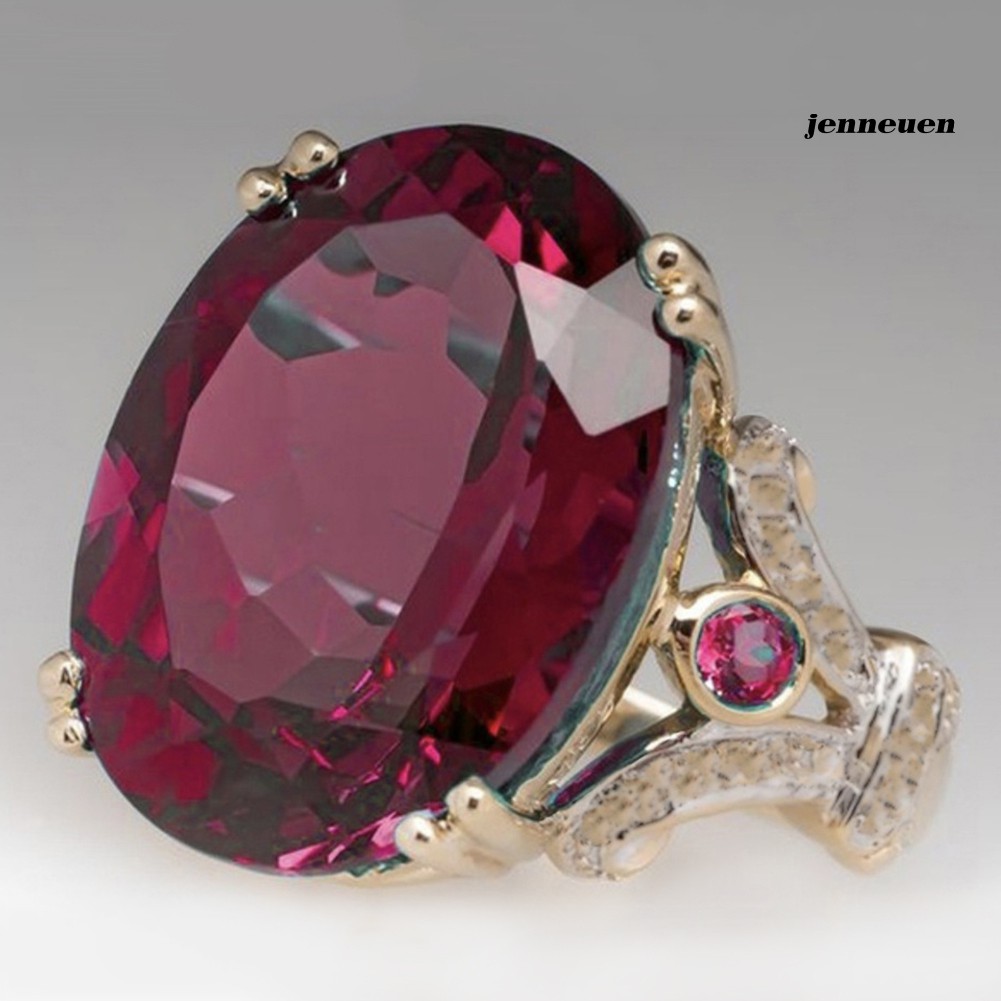 Nhẫn Hợp Kim Đính Đá Lấp Lánh Thời Trang Cho Nữ