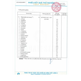 TINH DẦU SẢ JAVA AN NHIÊN 10ML CÓ GIẤY KIỂM ĐỊNH