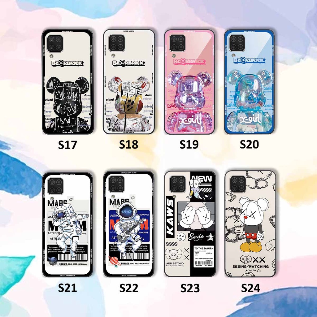 Ốp Samsung A12 / M12 be@r brick mars thời trang, ốp lưng điện thoại viền dẻo siêu chất