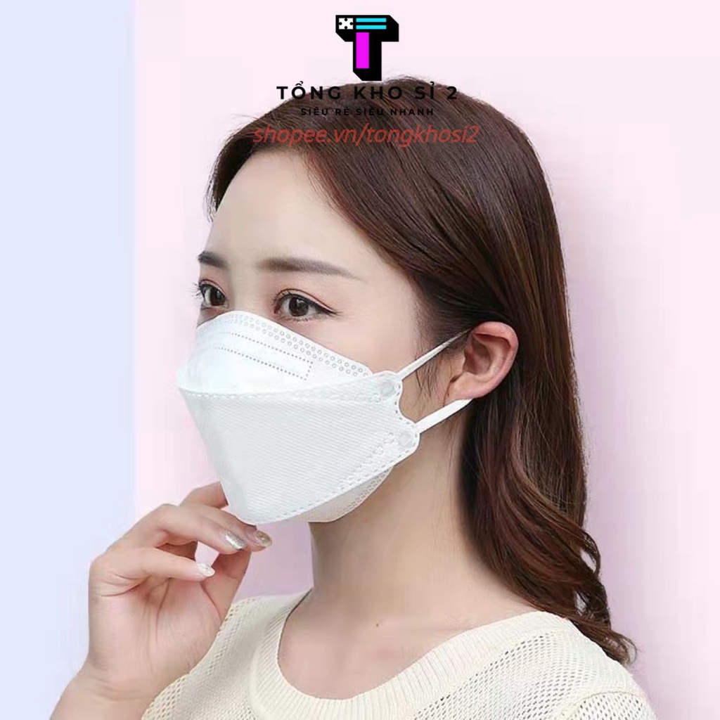 PVN32755 Set 10 Chiếc Khẩu trang KF94 DC Mask 4 Lớp Chống Bụi Mịn Và Kháng Khuẩn Hàng Cao Cấp