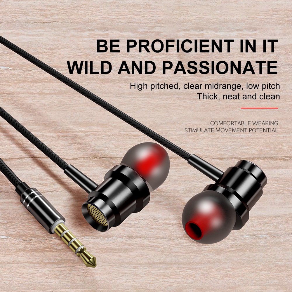 Tai Nghe In-ear Hifi Có Dây 3.5mm Dùng Cho Máy Tính Mp3 Huawei Samsung Xiaomi Oppo Vivo Iphone