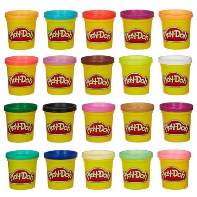 Bột nặn 4 màu mini Play Doh