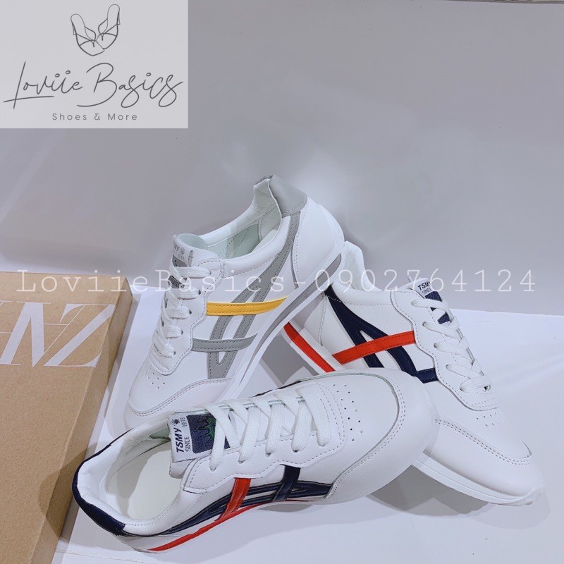 LOVIIE BASICS - GIÀY BATA TRẮNGTHỜI TRANG ĐỘN ĐẾ 2CM - GIÀY BATA NỮ THỜI TRANG ĐỘN ĐẾ 2P- XANH VÀNG - B210312 | BigBuy360 - bigbuy360.vn