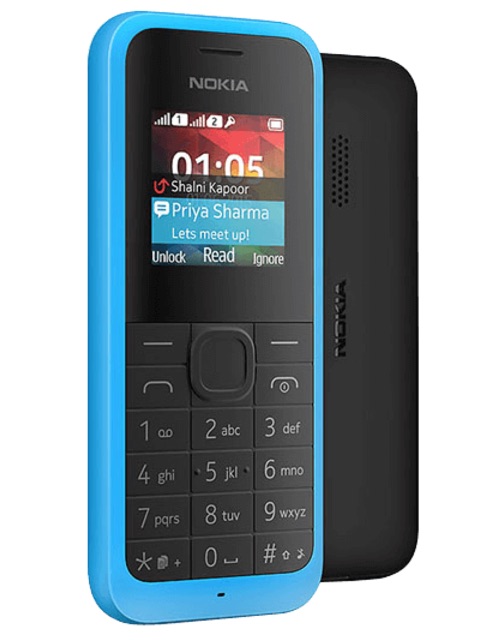 Điện thoại Nokia 105 2sim pin chờ 1 tuần (cũ)