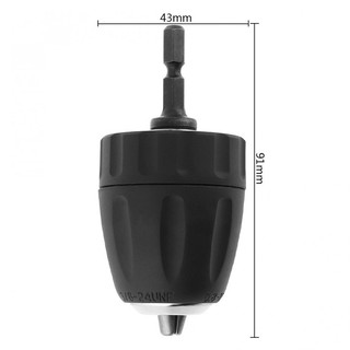 Đầu kẹp mũi khoan tự động 3 / 8-24unf 0.8-10mm