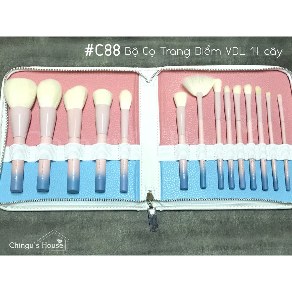 Bộ Cọ Trang Điểm VDL - 14 cây