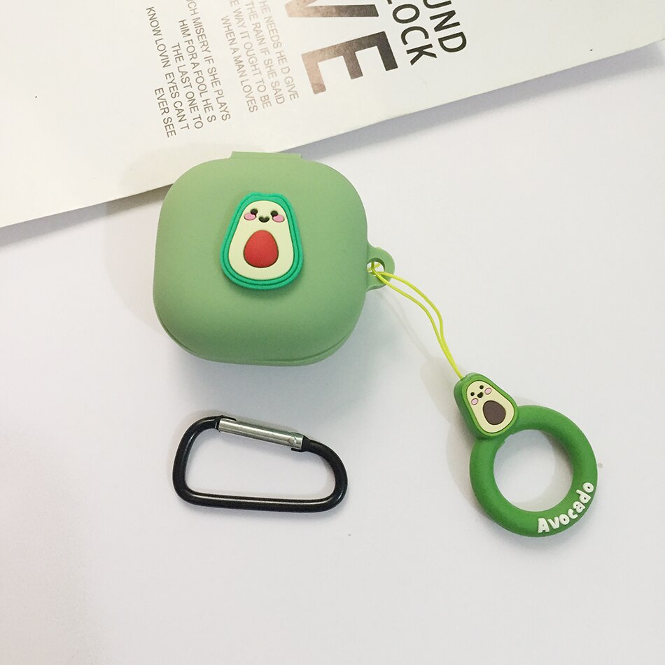 Vỏ Bảo Vệ Hộp Sạc Tai nghe không dây Bằng Silicon Mềm Họa Tiết Hoạt Hình / Cầu Vồng Dễ Thương Cho Baseus Encok WM01 /