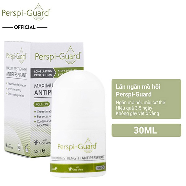Lăn khử mùi Perspi Guard, Perspi Rock, Perspi Shield ngăn ngừa mùi hôi lên đến 5 ngày 50ml