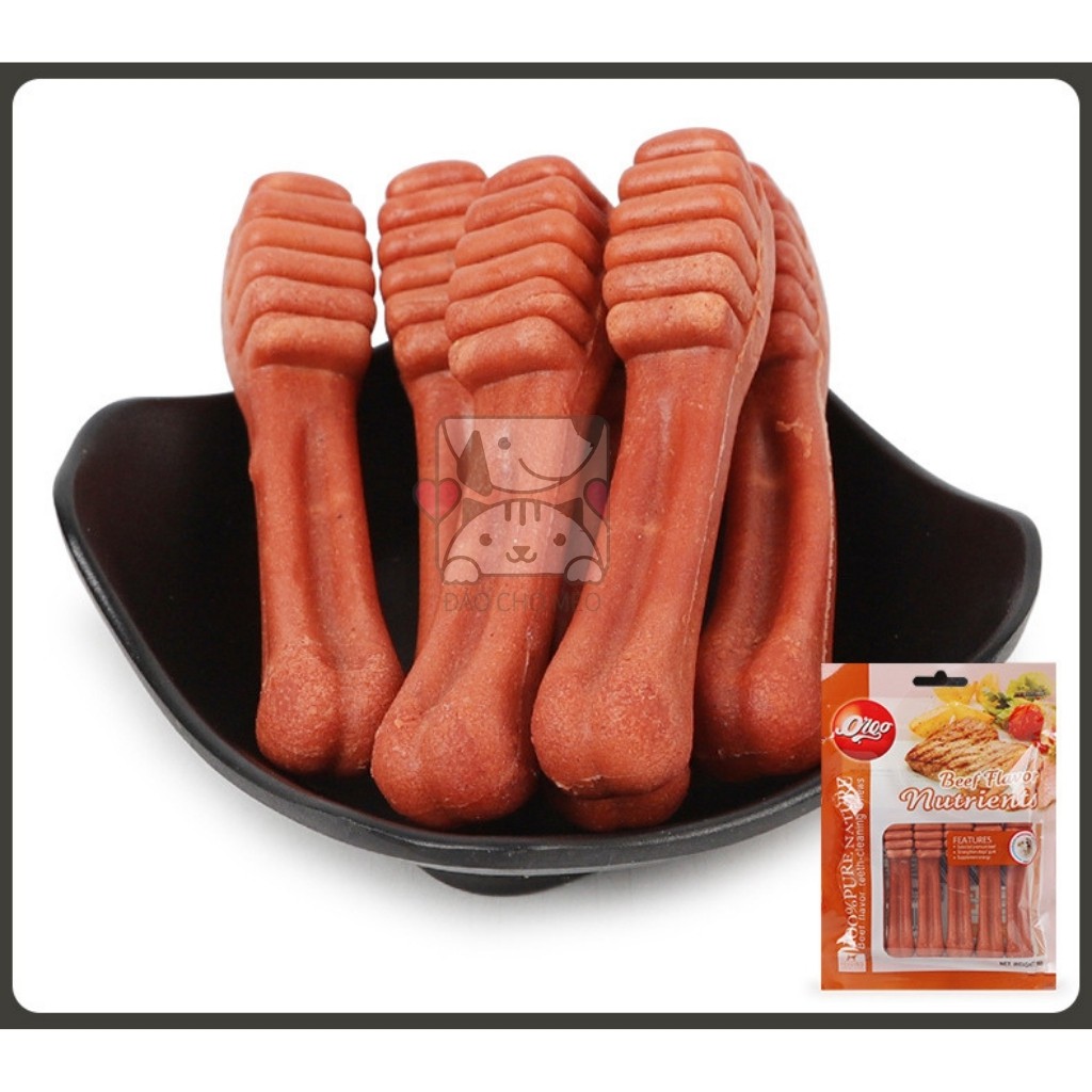 Xương Gặm Sạch Răng Orgo Thơm Miệng Cho Chó - An Toàn Vệ Sinh Loại Bỏ Vi Khuẩn Có Hại - Đảo Chó Mèo
