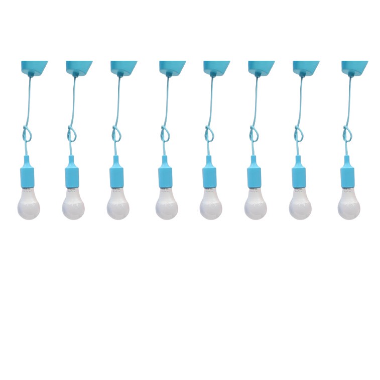 Bộ 8 dây đèn thả trang trí bóng led búp 9W