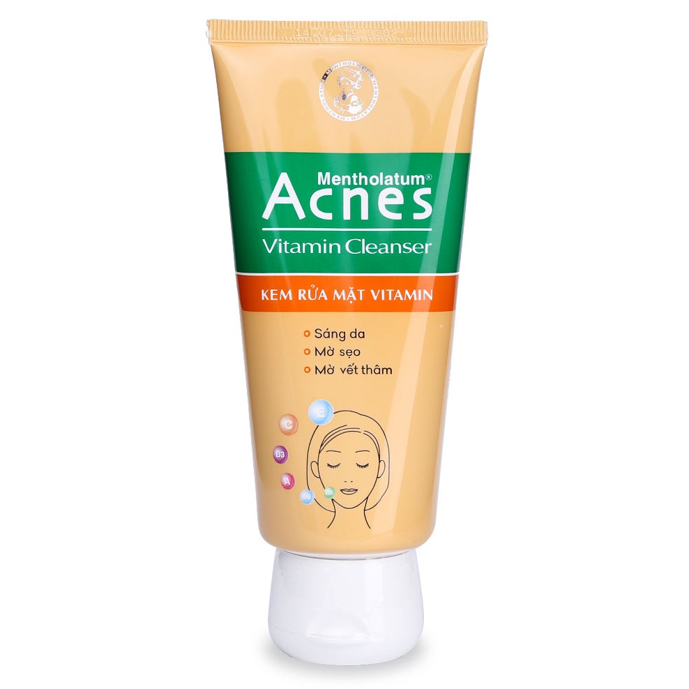 Kem rửa mặt Acnes Vitamin 100g