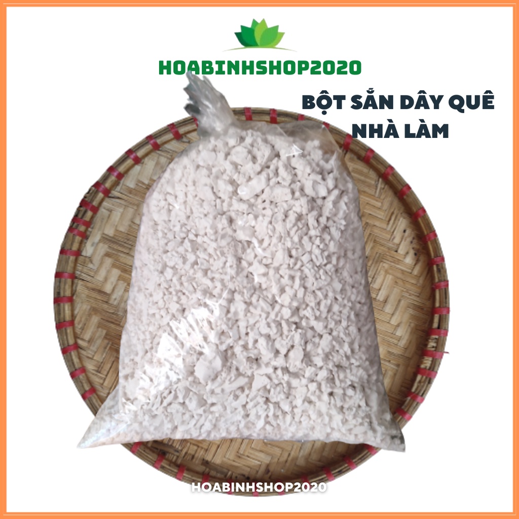 1KG- Bột Sắn Dây NGUYÊN CHẤT Ninh Bình( nhà làm)