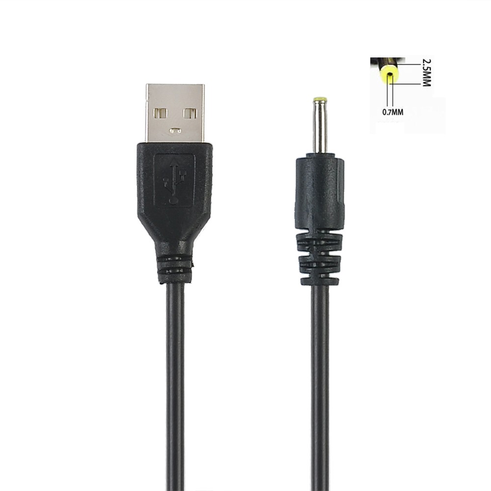 【COD】Dây cáp kết nối USB A Male sang 2.0 2.5 3.5 4.0 5.5mm 5V DC