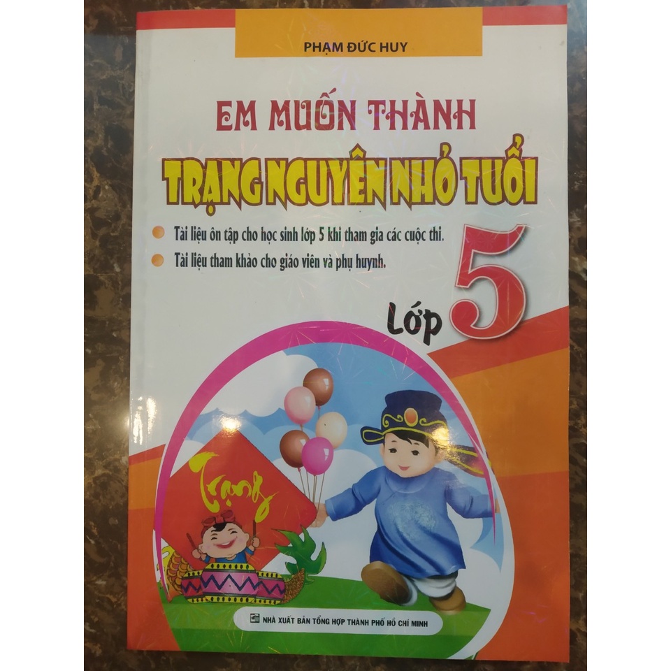 Sách - Em muốn thành trạng nguyên nhỏ tuổi lớp 5