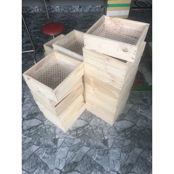 COMBO TỔ ĐẺ BỒ CÂU,GÀ CHE,CU GÁY-KT:28CM x 25CM x 9,5CM
