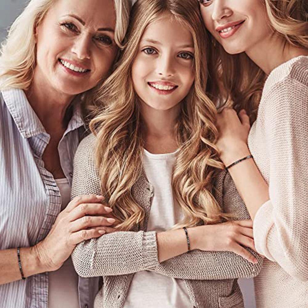 Vòng Tay Chuỗi Hạt Gỗ Khắc Chữ Best Friend Bằng Thép Không Gỉ Thời Trang Cho Nam