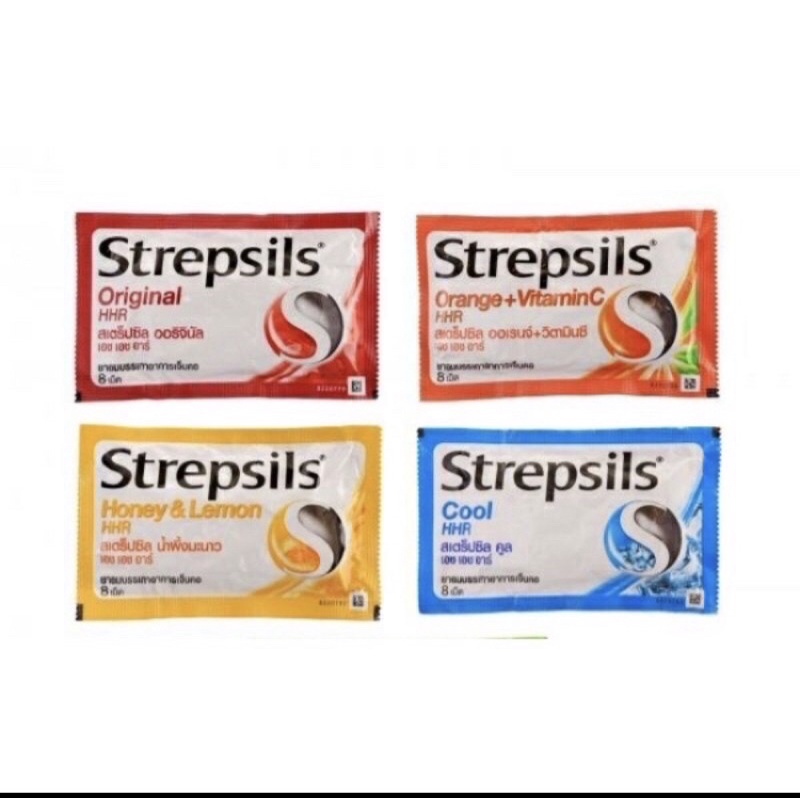 Kẹo ngậm sát khuẩn Strepsils( đủ vị gói 2v)