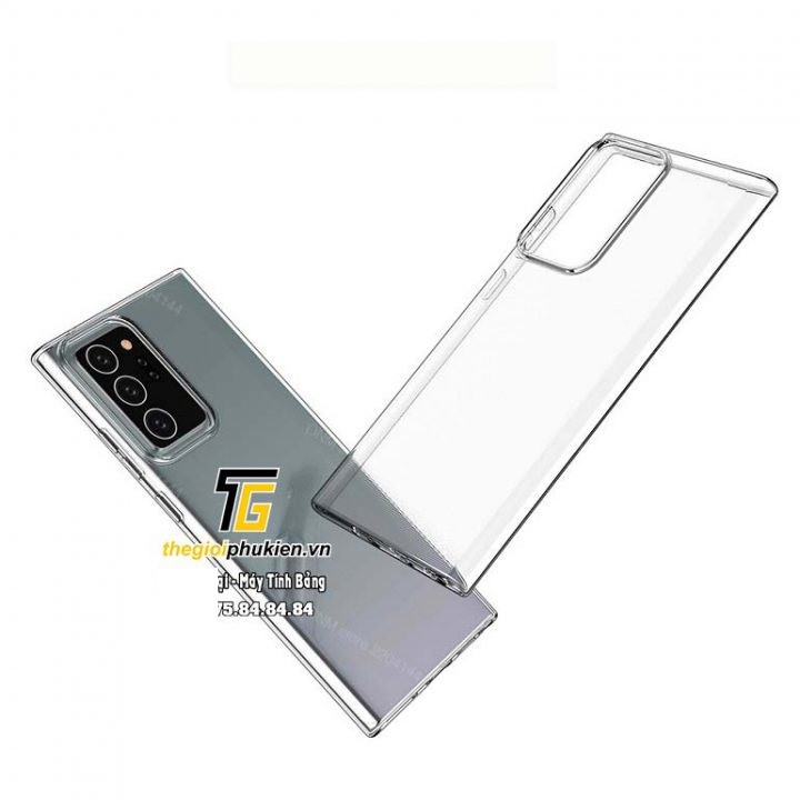 Ốp lưng Samsung Galaxy Note 20 / Note 20 Ultra silicon dẻo trong suốt