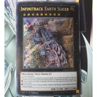 Bài Yugioh – Infinitrack Earth Slicer (Secret Rare)