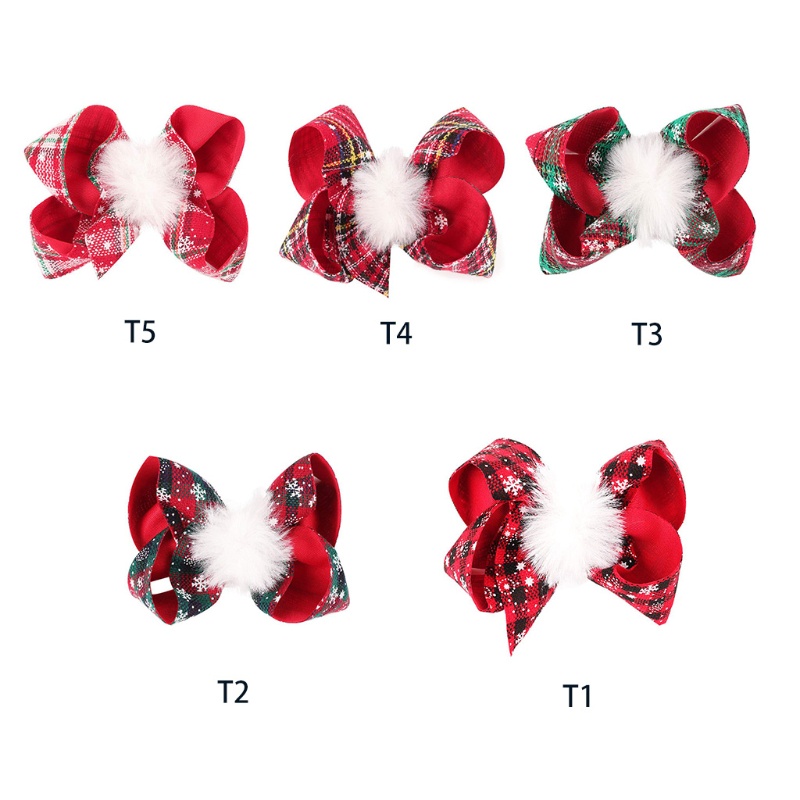 Kẹp Tóc Trang Trí Giáng Sinh Trọng Lượng Nhẹ