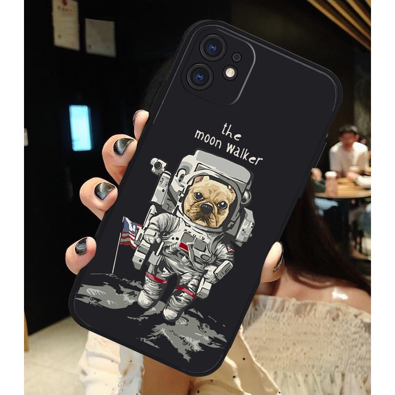 Vỏ ốp iPhone Silicon viền vuông Gấu Chó PHG cho iPhone 6pl/6s/6spl/7/7pl/8/8pl/x/xs/11/12/13/14/pro/max - Chinchincase