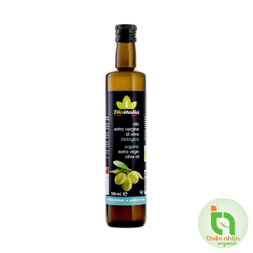 Dầu oliu siêu nguyên chất hữu cơ Bioitalia 250ml Bioitalia ORG Extra Virgin Olive Oil 250ml