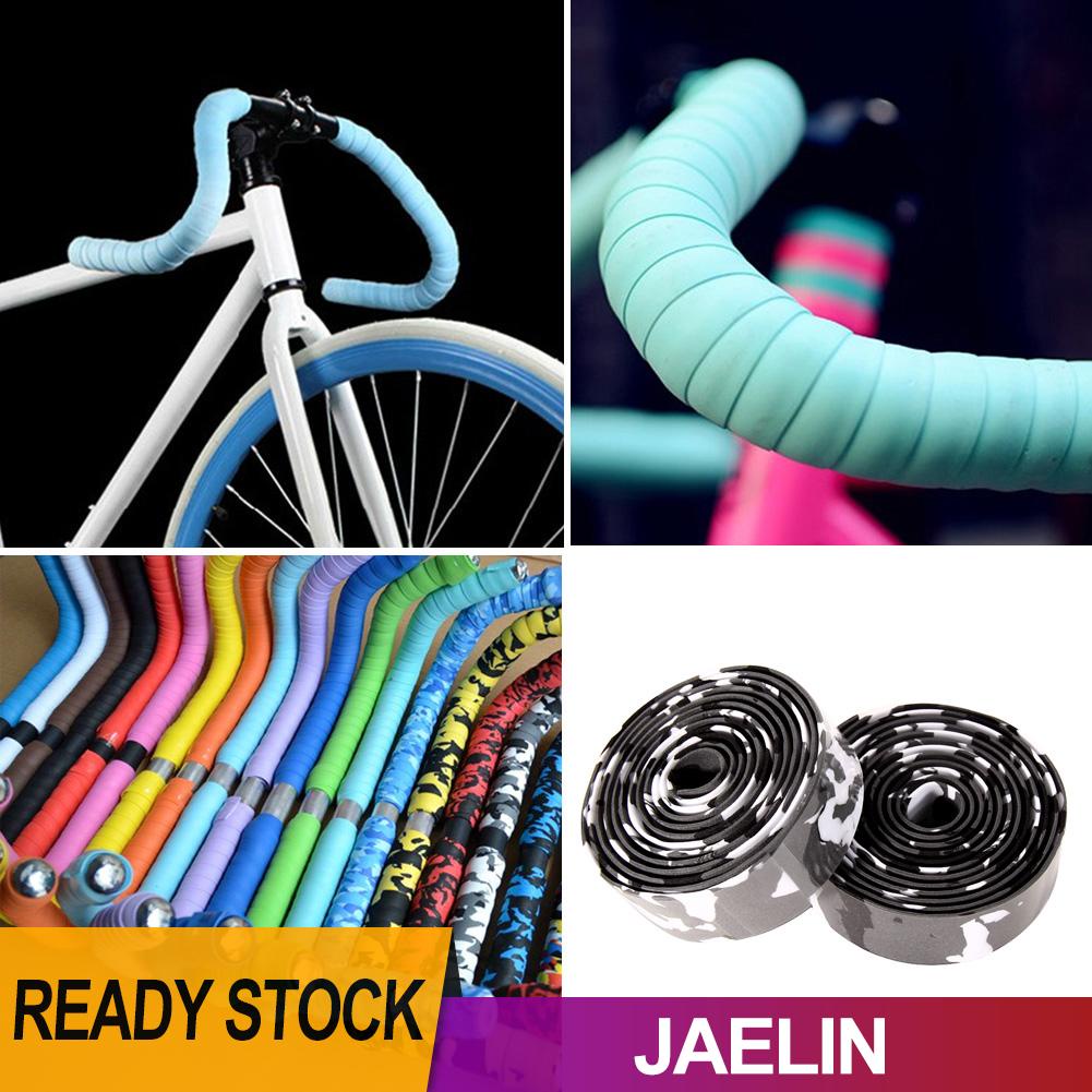 Set 2 băng quấn ghi đông xe đạp kèm 2 nút cắm