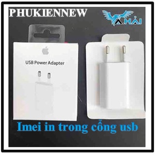 Củ sạc dẹp iphone chính hãng [ zin bóc máy] bảo hành 12T