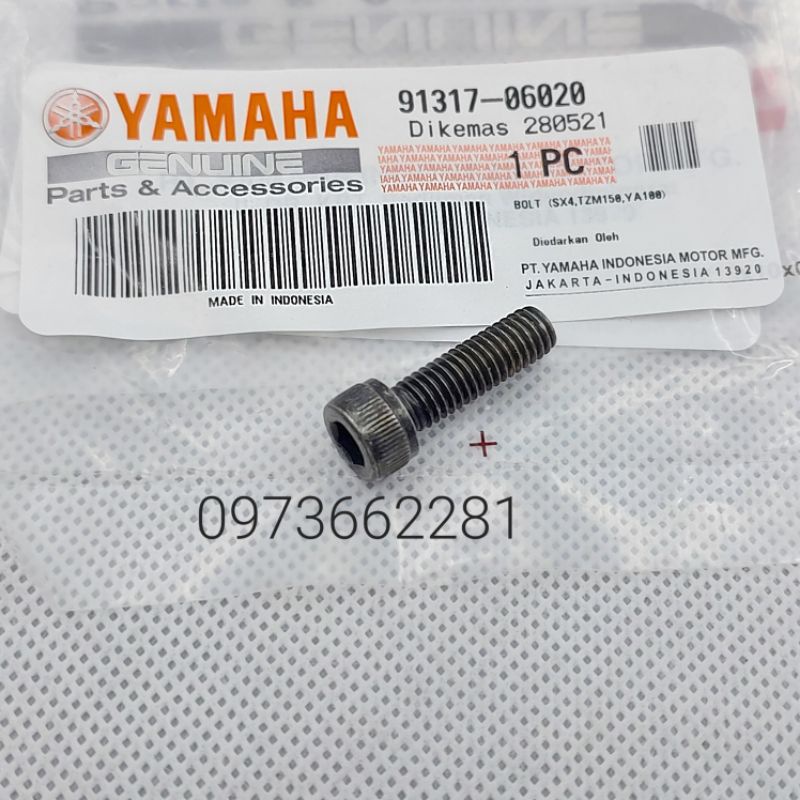 Ốc, bu lông bắt cùm tay côn, chân gương xe EXCITER 135 , 150