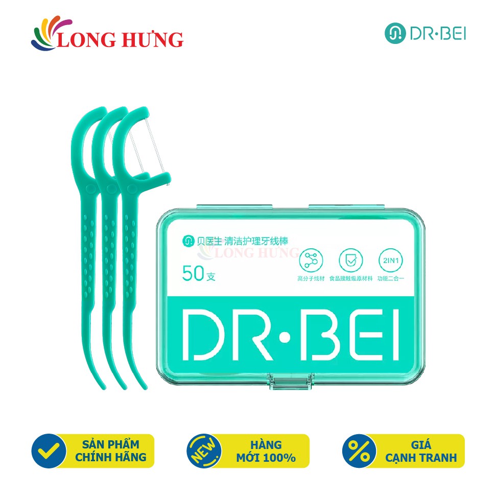 Chỉ tăm nha khoa DR-BEI Clean Nursing Dental Flosser - Hàng nhập khẩu