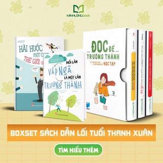Sách: Combo Đọc Để Trưởng Thành 1: Cuộc Phiêu Lưu Đời Người Là Học Tập (Hộp 5 Cuốn) - Bộ Sách Dẫn Lối Thanh Xuân