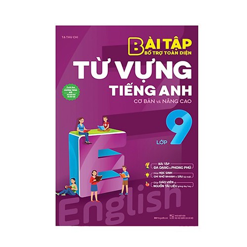Sách - Bài tập bổ trợ toàn diện từ vựng tiếng Anh lớp 9 cơ bản và nâng cao MEGATHCS9422