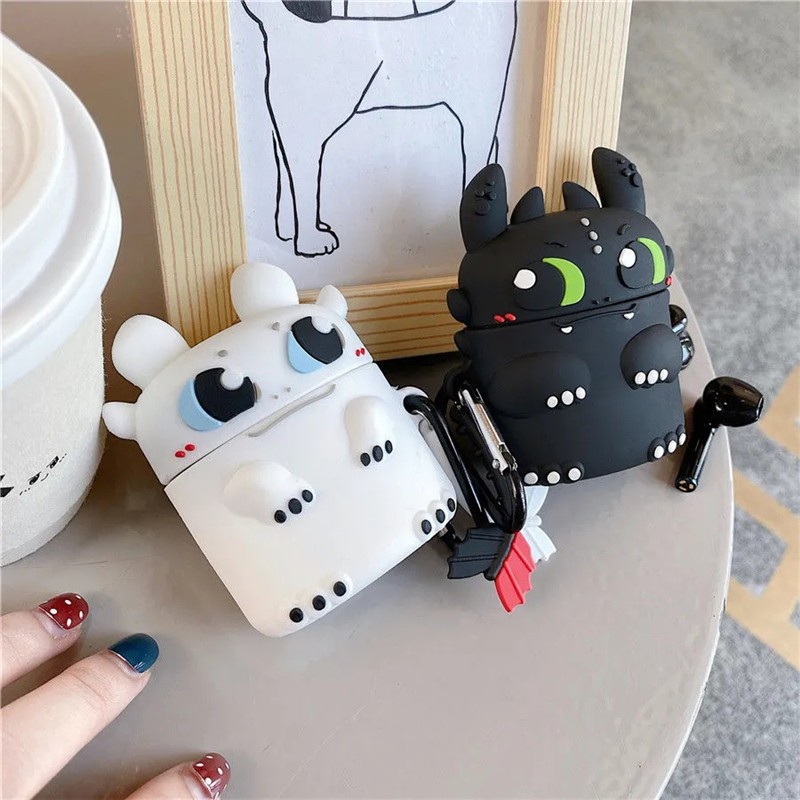 Ốp Bảo Vệ Hộp Đựng Tai Nghe Airpods 12 Tws Thiết Kế Xinh Xắn