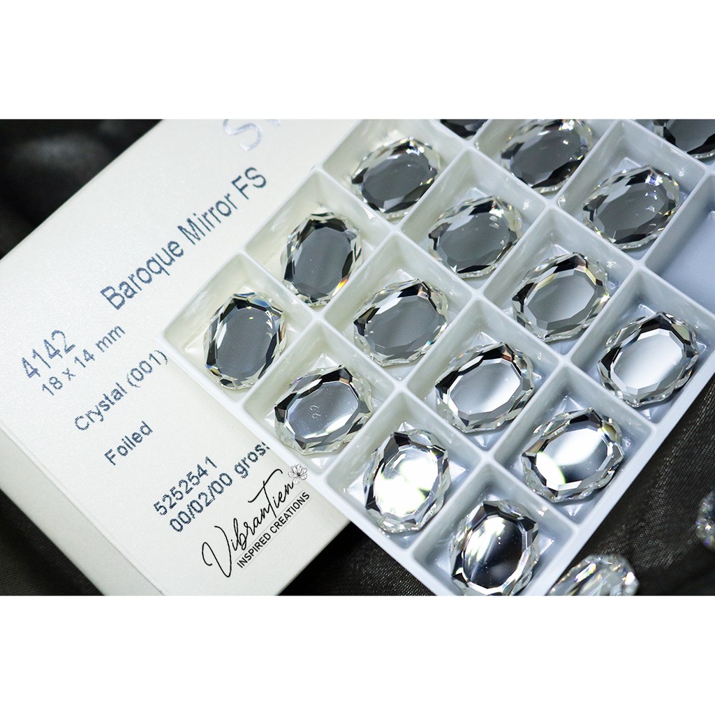 Đá viên Baroque Miror viên 18x14m