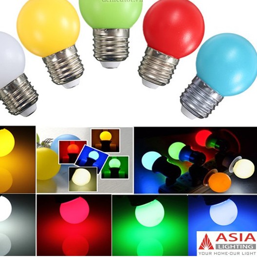 (BẢO HÀNH 2 NĂM)BÓNG ĐÈN 1W ASIA LIGTING