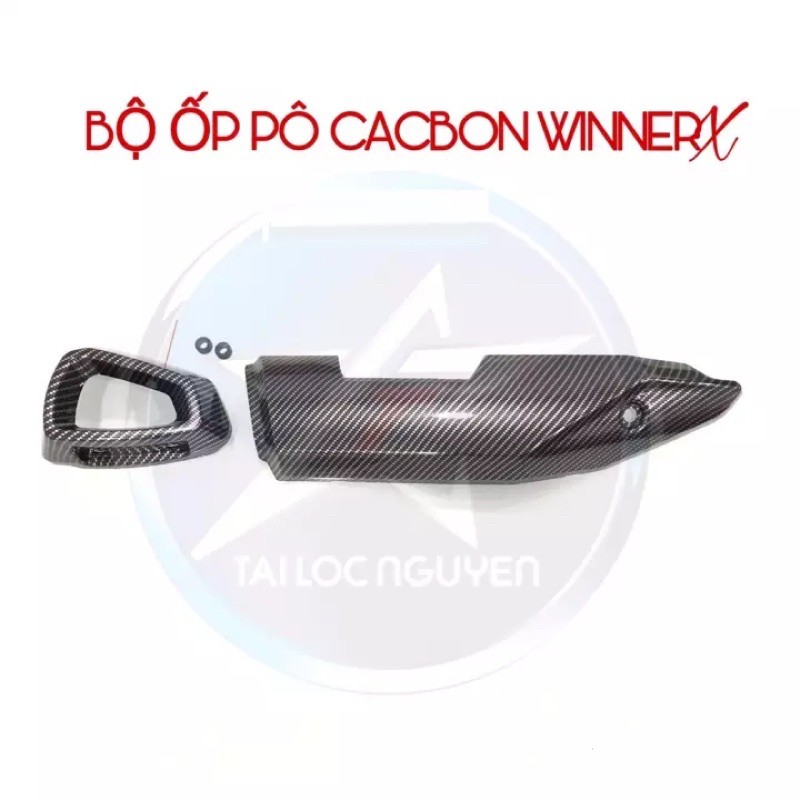 ỐP PÔ VÀ CHỤP ĐÍT PÔ CACBON WINNER X CỰC ĐẸP