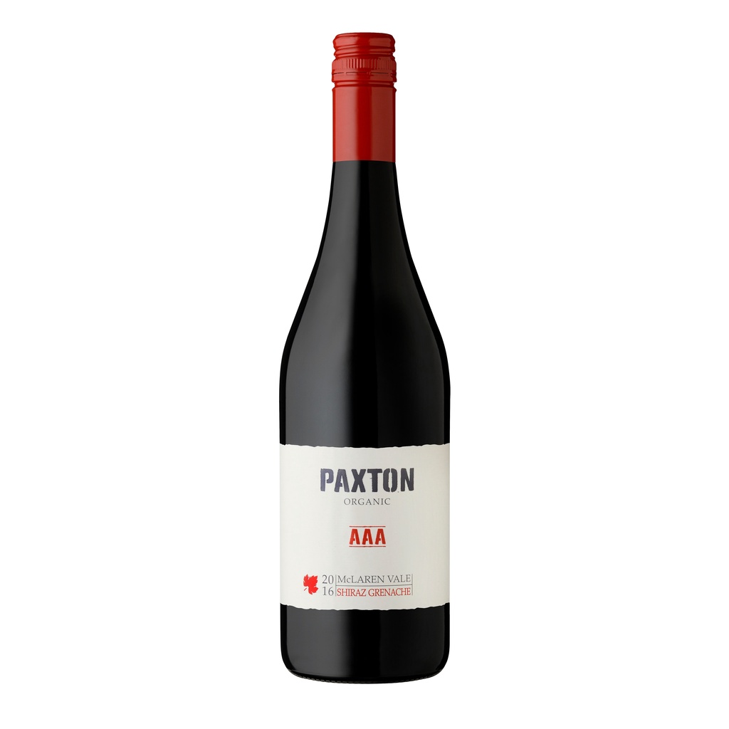 Vang Đỏ Úc Hữu Cơ Paxton AAA Shiraz Grenache 14%  Niên Vụ 2016 Chai 750ml
