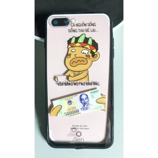 ỐP LƯNG IPHONE 7 PLUS/ 8 PLUS IN HÌNH CÁ TÍNH ISEN - COMBO 11