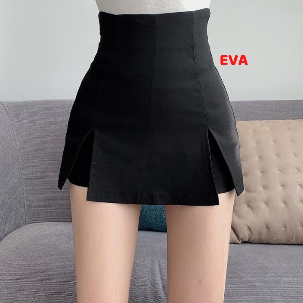 Chân váy chữ A xẻ tà hai bên CV06 EVA lưng cạp cao ôm dáng quyến rủ xin xò