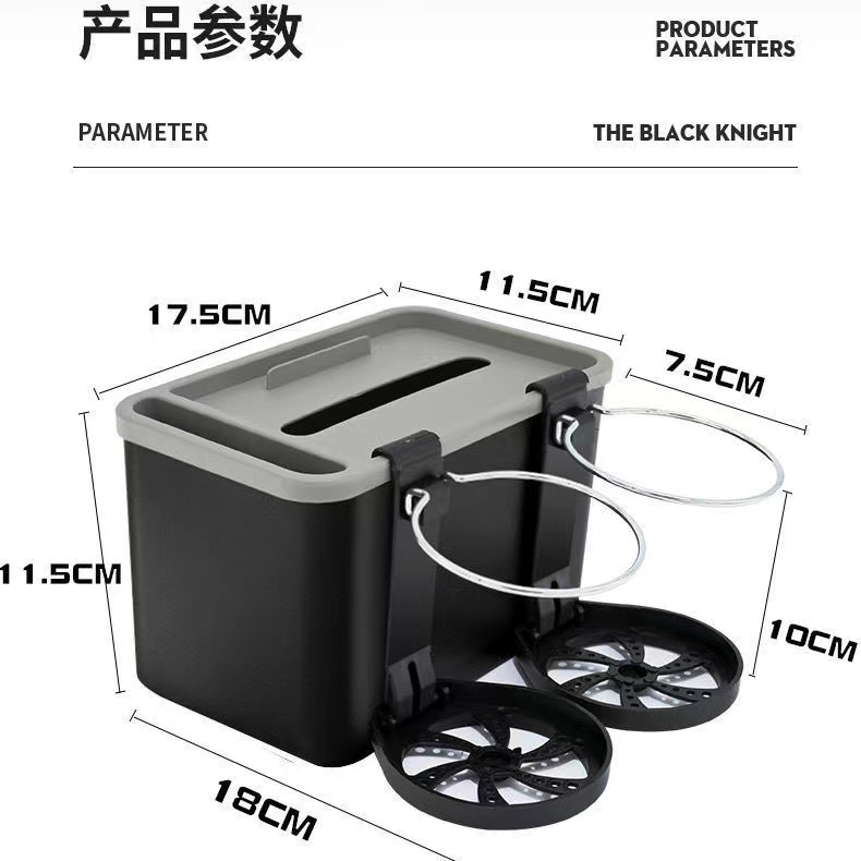 Hộp Đựng Khăn Giấy Đa Năng Gắn Lưng Ghế Xe Hơi